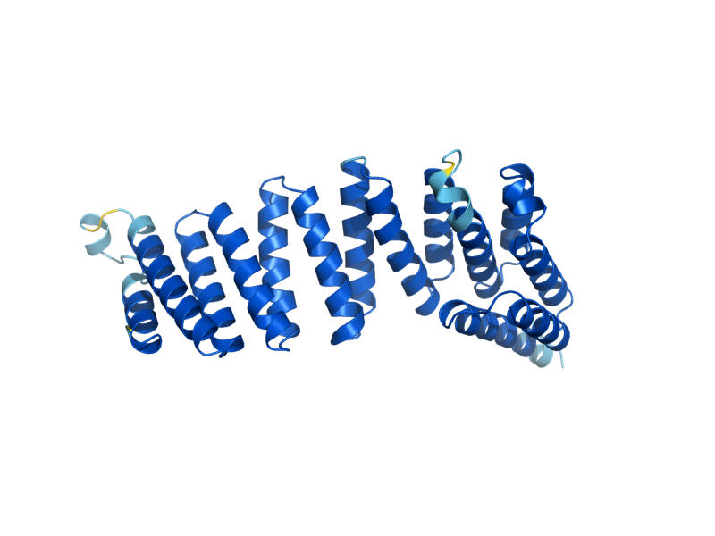 AlphaFold predicted structure of SEC17