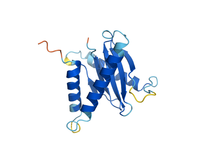 AlphaFold predicted structure of TCA17
