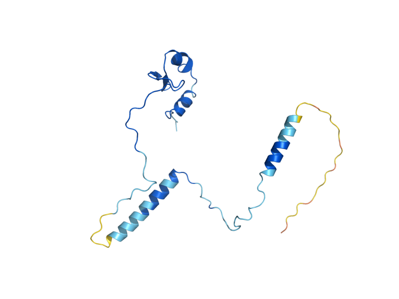 AlphaFold predicted structure of IES6