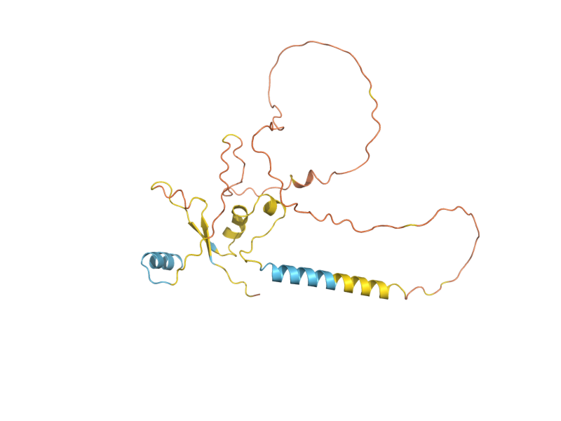 AlphaFold predicted structure of UGX2