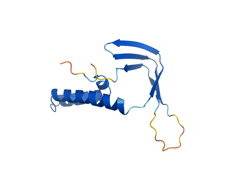 AlphaFold predicted structure of TOA2