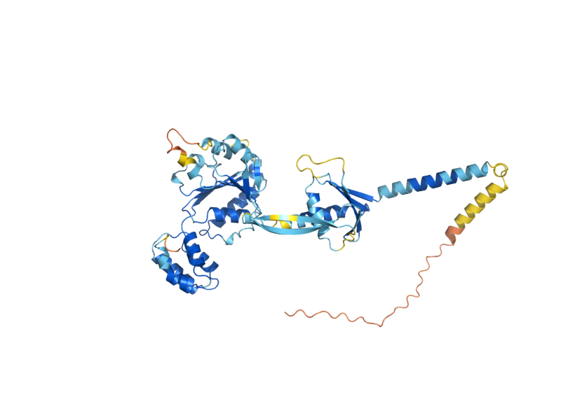 AlphaFold predicted structure of BCS1