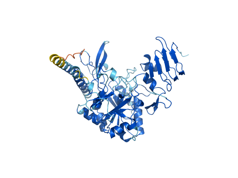 AlphaFold predicted structure of UGP1