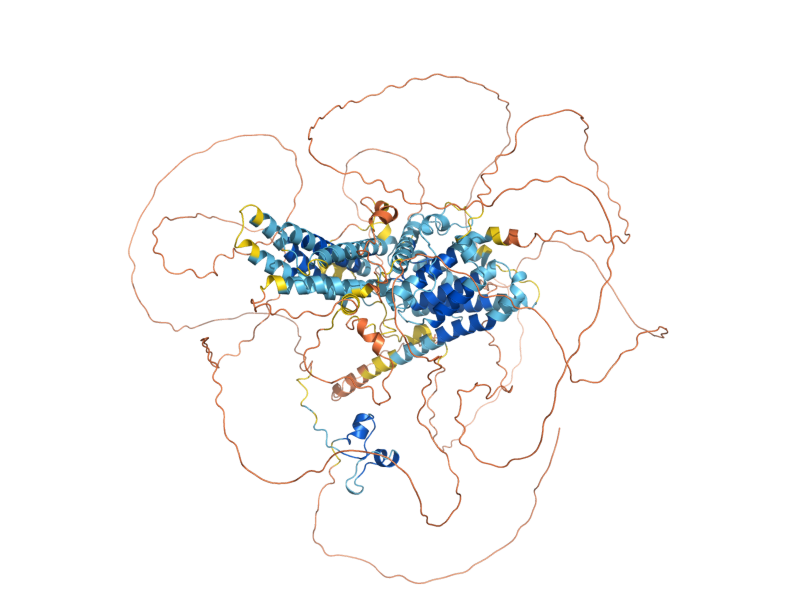 AlphaFold predicted structure of RGT1