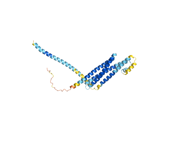 AlphaFold predicted structure of SSO1