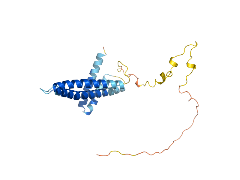 AlphaFold predicted structure of TIM23