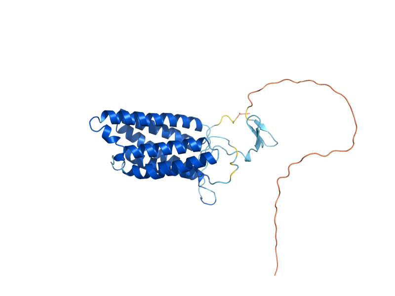 AlphaFold predicted structure of ATO2