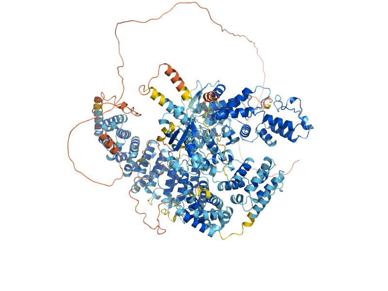 AlphaFold predicted structure of UFD4