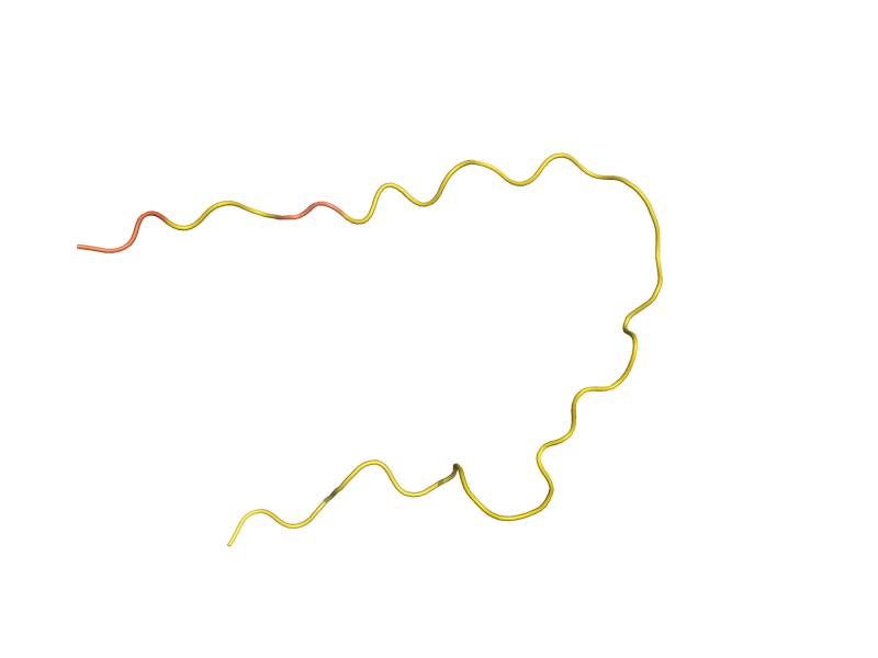 AlphaFold predicted structure of MFA2