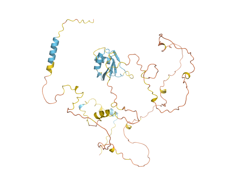 AlphaFold predicted structure of TIF3