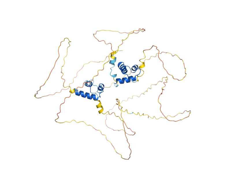 AlphaFold predicted structure of TOD6