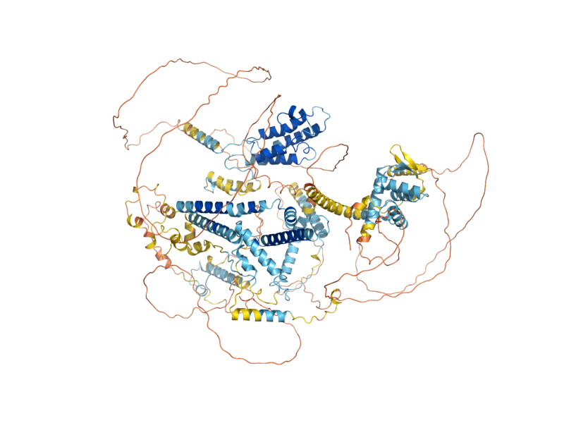 AlphaFold predicted structure of SPT7