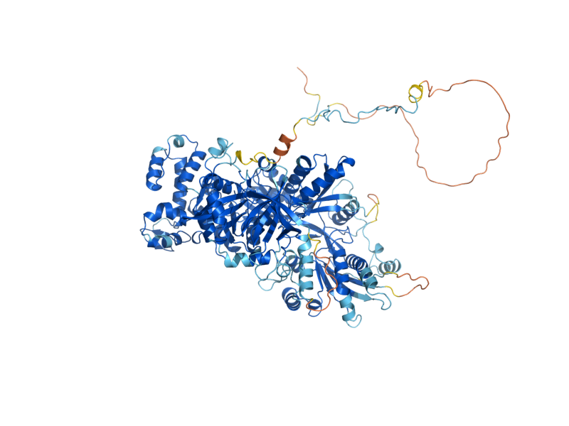 AlphaFold predicted structure of SNU114