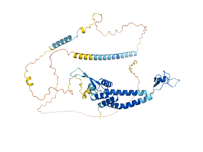 AlphaFold predicted structure of TFA1