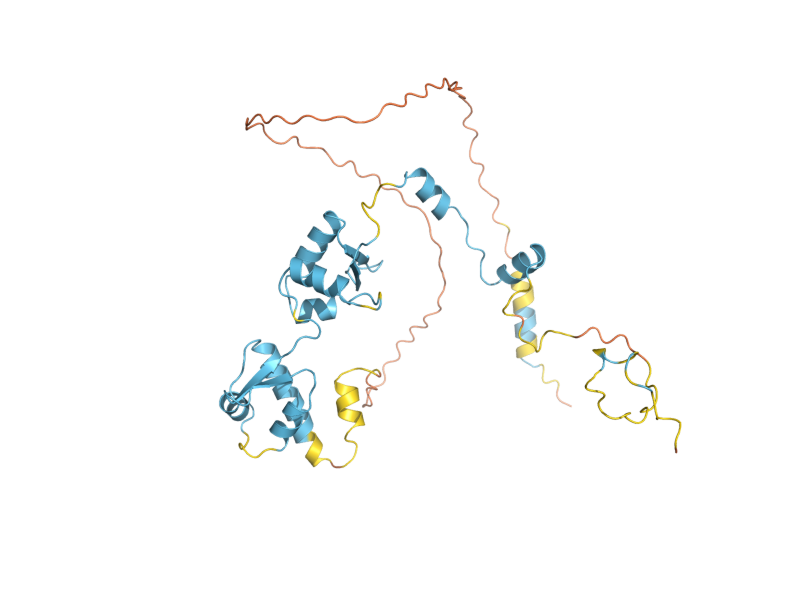 AlphaFold predicted structure of TFA2