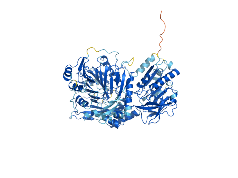 AlphaFold predicted structure of ABZ1