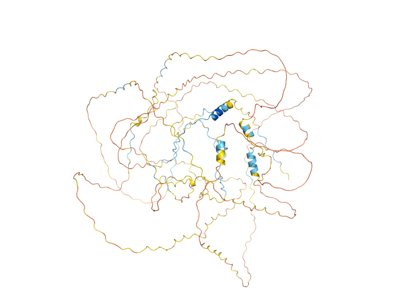 AlphaFold predicted structure of VRP1