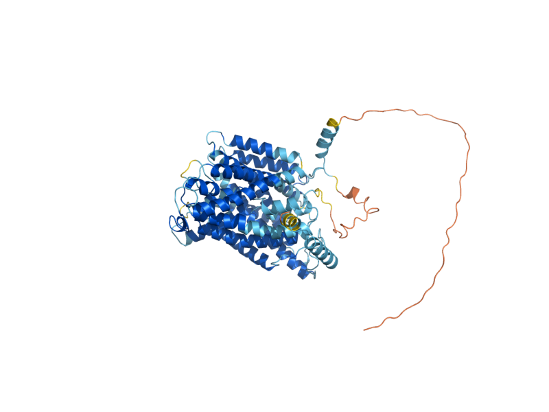 AlphaFold predicted structure of BAP2