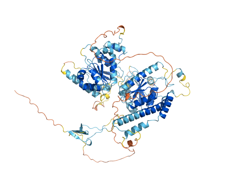 AlphaFold predicted structure of MAK5