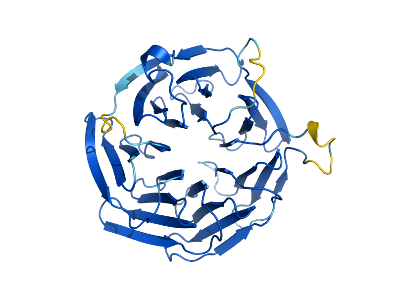 AlphaFold predicted structure of SWD3