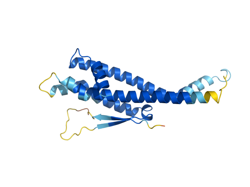 AlphaFold predicted structure of MIX23