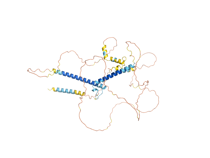 AlphaFold predicted structure of RTG3