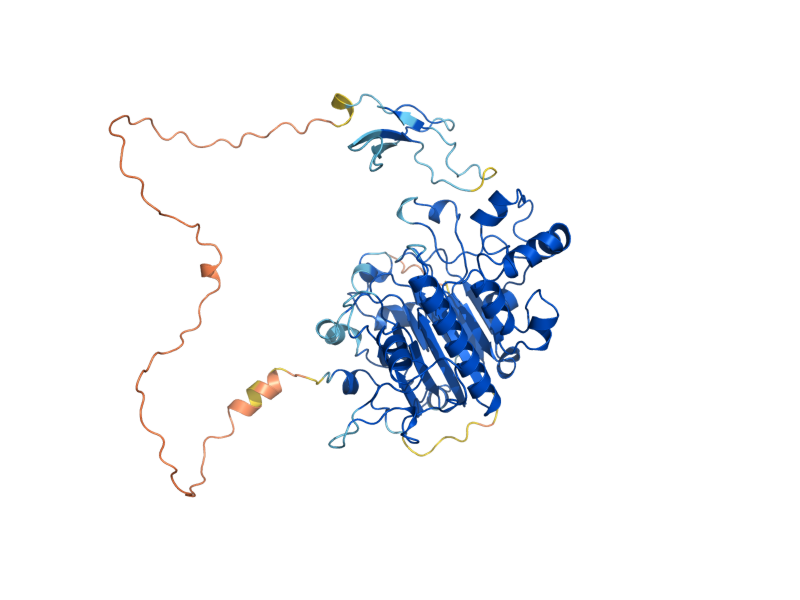 AlphaFold predicted structure of APN2