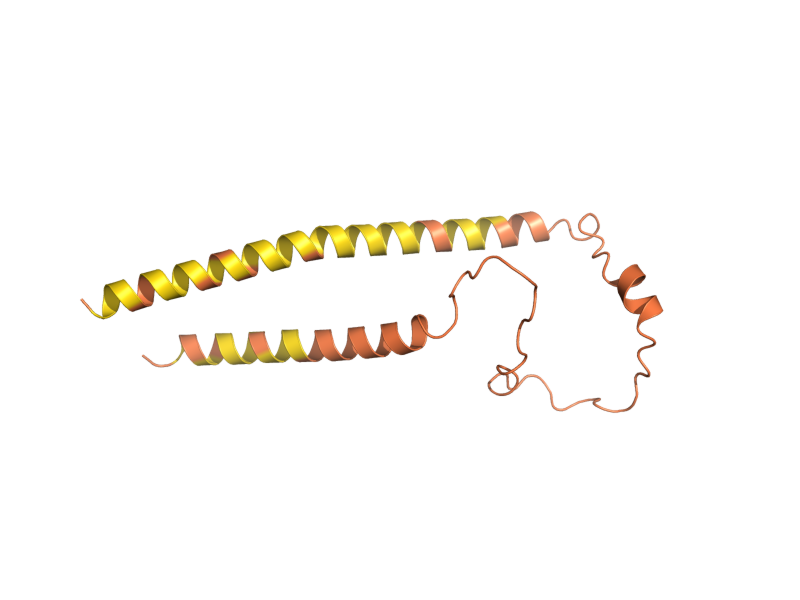 AlphaFold predicted structure of YBR013C