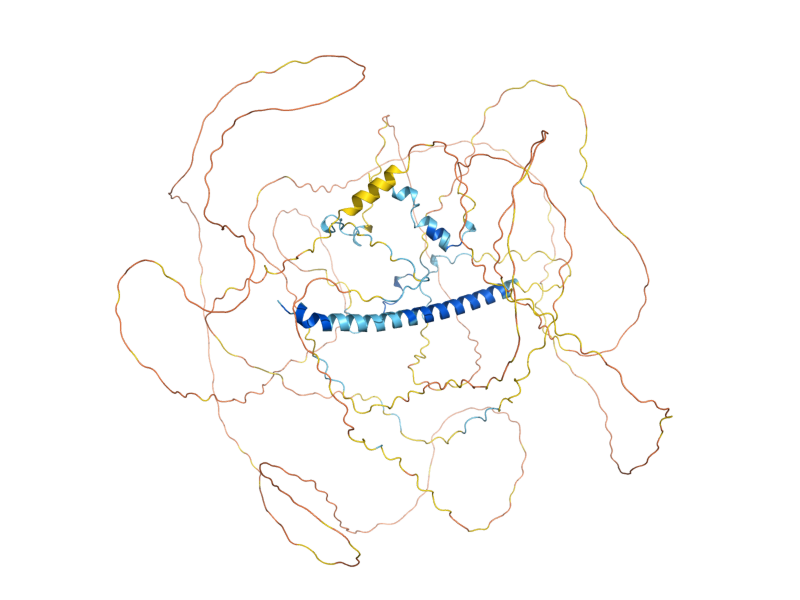 AlphaFold predicted structure of AIM3