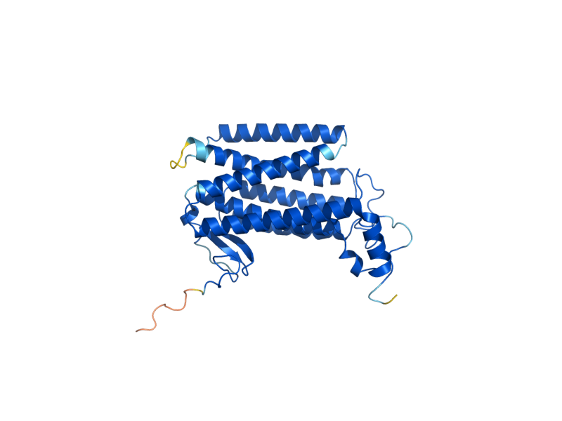 AlphaFold predicted structure of YPC1