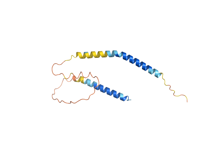 AlphaFold predicted structure of NTC20