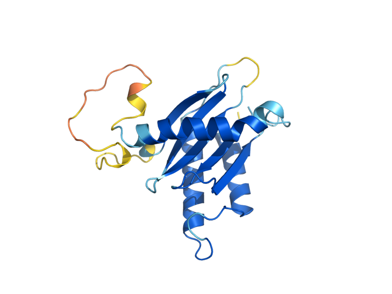 AlphaFold predicted structure of TRS20