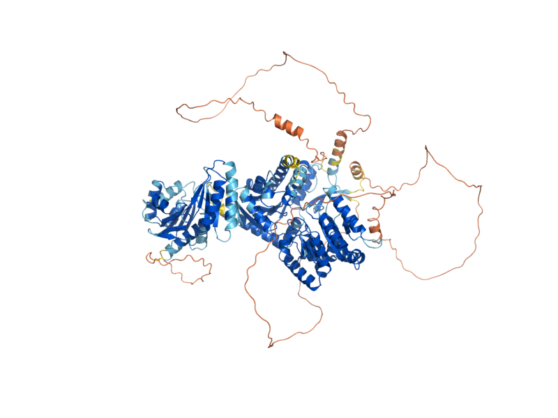 AlphaFold predicted structure of TPS3