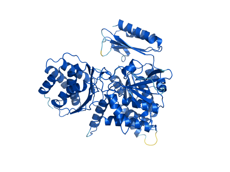 AlphaFold predicted structure of PCM1