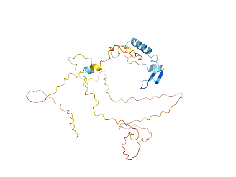 AlphaFold predicted structure of SIC1