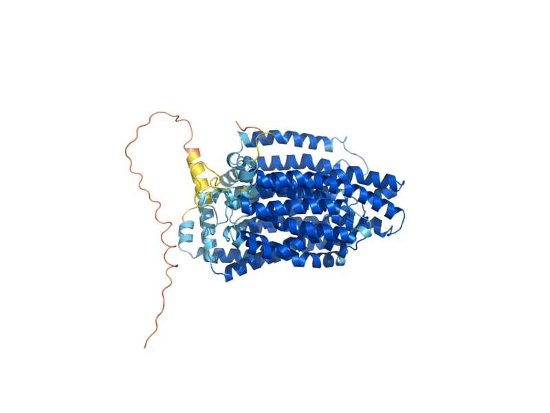 AlphaFold predicted structure of ARN1
