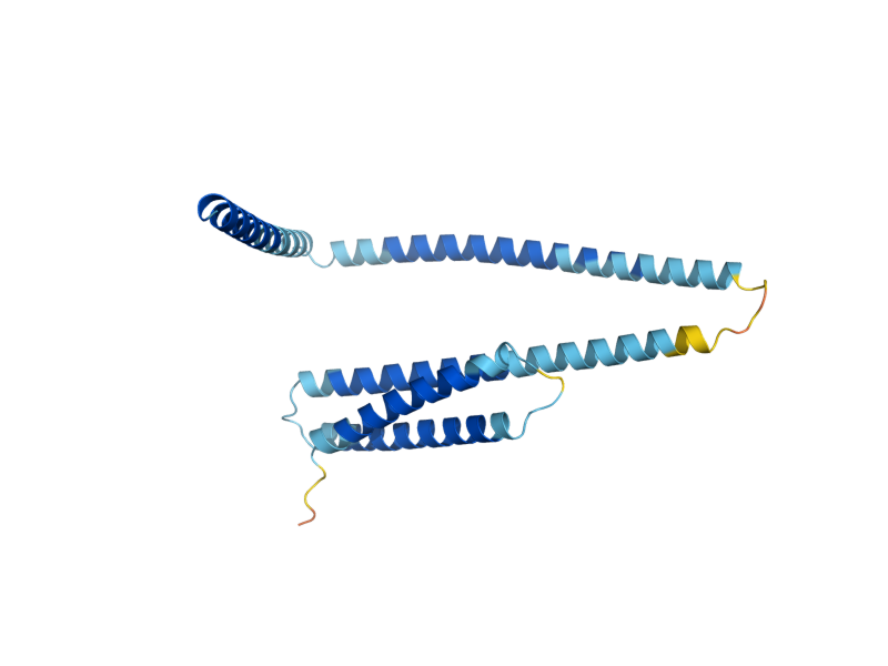 AlphaFold predicted structure of GOS1