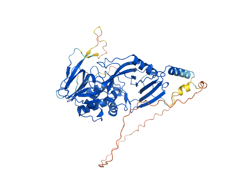 AlphaFold predicted structure of TDA3