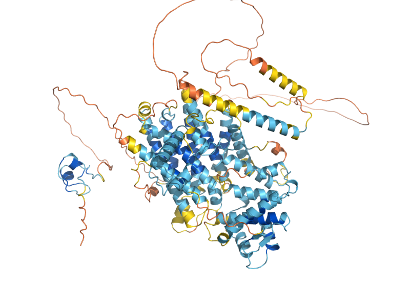 AlphaFold predicted structure of RSC30