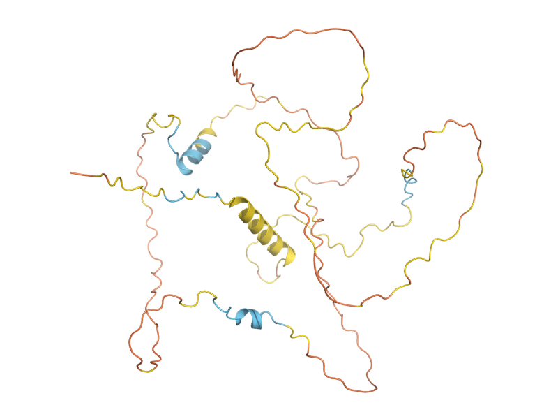 AlphaFold predicted structure of GIC1