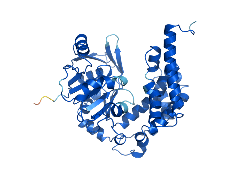AlphaFold predicted structure of PAN5