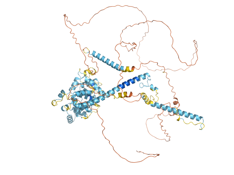 AlphaFold predicted structure of SBE22
