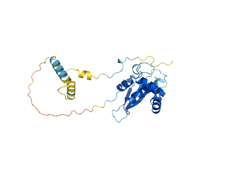 AlphaFold predicted structure of CIA2