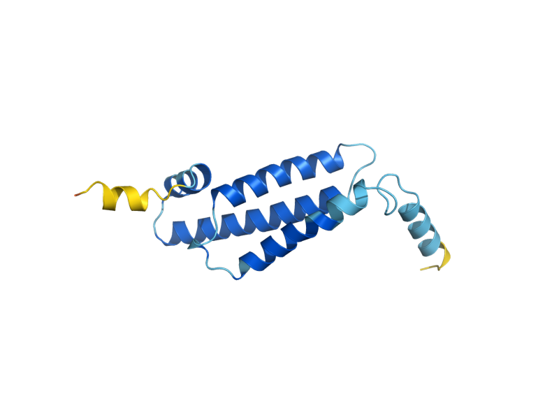 AlphaFold predicted structure of MPC2