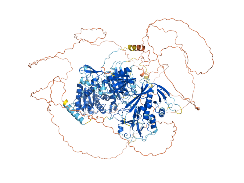 AlphaFold predicted structure of SSN2