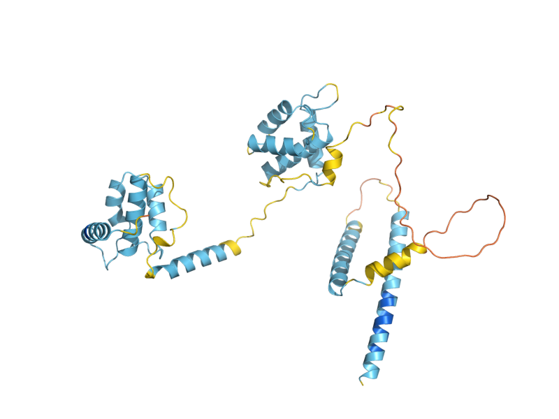 AlphaFold predicted structure of END3