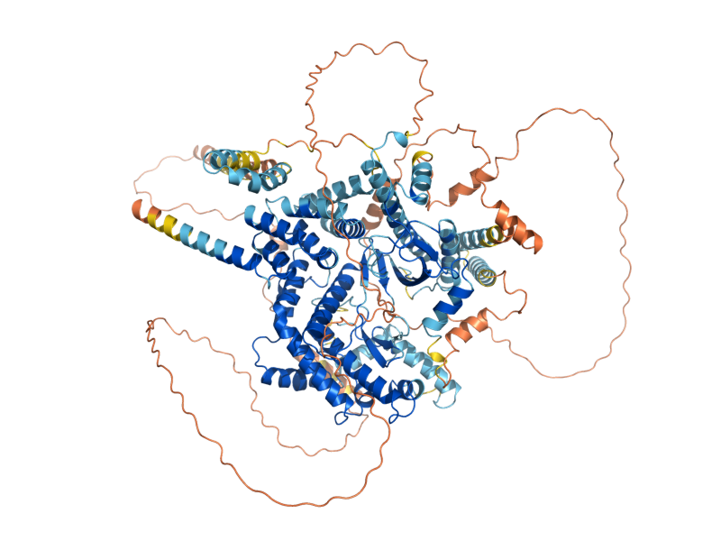 AlphaFold predicted structure of PIK1