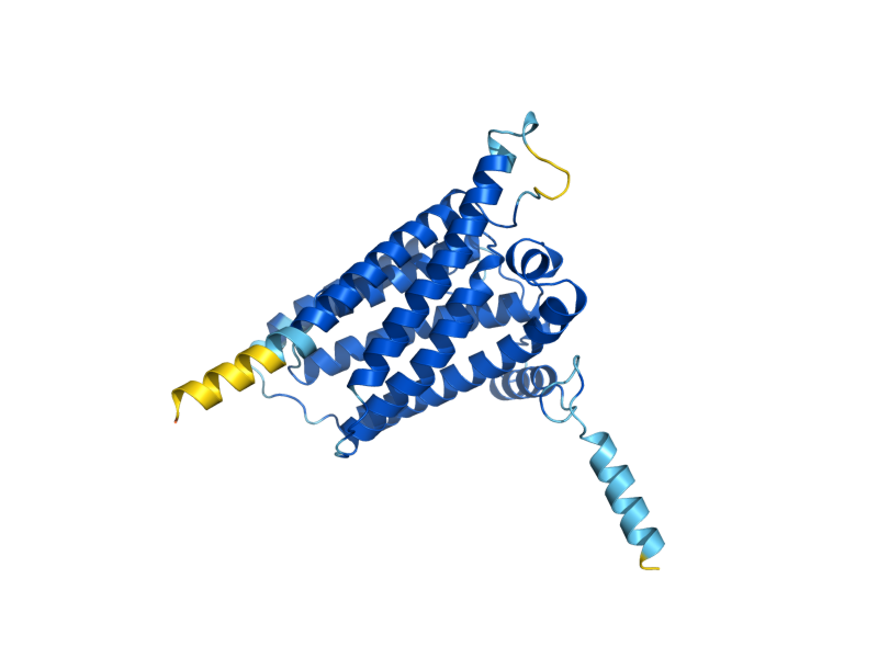 AlphaFold predicted structure of ELO1
