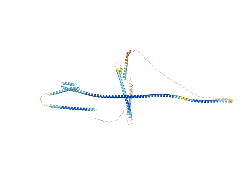 AlphaFold predicted structure of SPC72