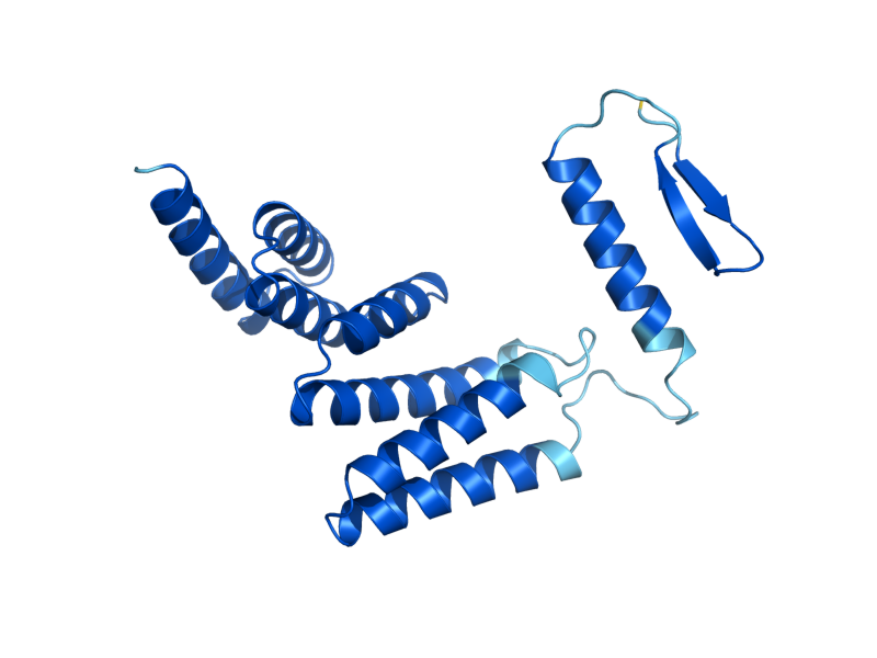 AlphaFold predicted structure of SEC72